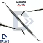 Dental Spoon Excavator 65/66 1mm Blade Restoration Carious Decay Remover Cavity