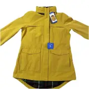New Pendleton Women’s Coat Cascade Campbell Wool Lined Size Small Goldenrod NWT