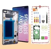 OLED G975U LCD Display Touch Screen Digitizer Frame For Samsung Galaxy S10+ Plus