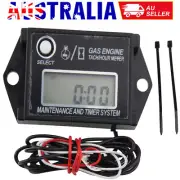 Digital Tiny Tachometer Tach Hour Meter Job Timer Resettable Kohler Briggs NEW (for: Toyota)