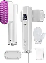 Sundu Clothes Steamer, Portable 2-in-1 Ironing Steamer, 15 Seconds Fast Heating, 100ML Water Reservoir, Ironing Gloves, Continuous Steam 20 Minutes, Removes