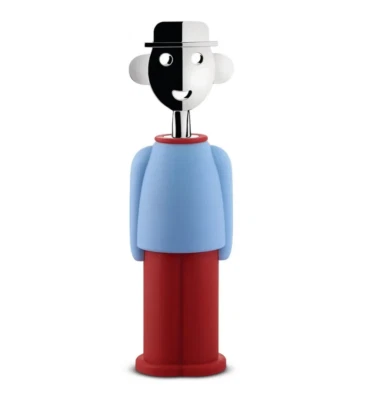 Alessi Alessandro M. Corkscrew AM23 LAZR Designer Wine Bottle Opener Cork screw