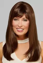 STARLET Wig by MANE ATTRACTION *ALL COLORS* Small Mono Crown, Wefted Cap, NEW