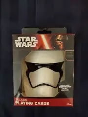 Disney Star Wars Villains Playing Cards Inside Stormtrooper Helmet - New In Box
