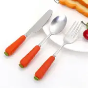 Children's Cutlery Set Silverware Lunch Utensil Kids Baby Toddler Forks