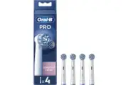 Oral-B Sensitive Clean Pro electric toothbrush heads,Suitable for people with gum protection needs,4-piece(White)