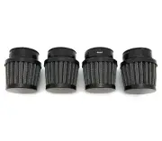 All Black 35mm Air Filter Pod - Set of 4 - Vintage Honda CB350F CB400F Four
