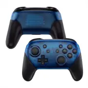 Clear Blue Nintendo PRO Switch Custom Controller Unique Design