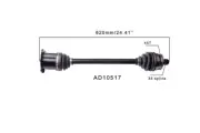 CV Axle Shaft PROTECH AD10517 fits 02-08 Audi A4 Quattro (for: Audi)