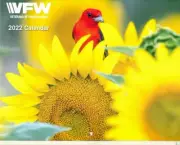 COLLECTIBLE CALENDAR -2022 - VFW - BIRDS