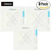 3-PACK D'Addario XSAPB1253 XS Phosphor Bronze Acoustic Guitar Strings 12-53