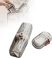 Travel Soap Box With Lid - Portable Leak-Proof Dish for Shower, Camping, Gym (Toothbrush Mug Set Included)