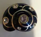 2007 Estee Lauder Solid Perfume Compact "Glistening Snail" Mint