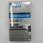 Silver Shadow High Grade T-120 Woolworth 6 Hour Blank VHS Tape New & Sealed