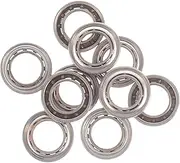 SHOWERORO Metal Bearings for Car Toys 10pcs Set Replacement Parts for Boys and Girls Toys 4x7x2mm Size