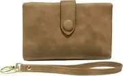 [Jiusely] Purse Wallet for Women, Brown, One Size, Modern
