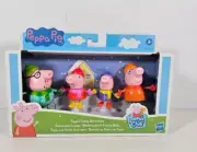 New in Package Peppa Pig Peppa’s Family Wintertime Hasbro Peppa Pig 4 Figures