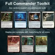 Full Commander Toolkit Magic Gathering staples, fixing, removal, EDH advantage