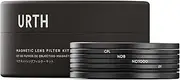 Urth 77mm 4-in-1 Magnetic Lens Filter Kit (Plus+) - UV, CPL, Neutral Density ND8, ND1000, Multi-Coated Optical Glass, Ultra-Slim Camera Lens Filters