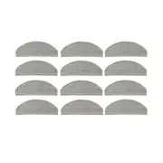 12pcs Mop Cloth For Mjstp/mjst1s -cleaning Sweeping Robot Vacuum Cleaner