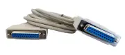 DB25 Female Female Null Modem 6 Foot