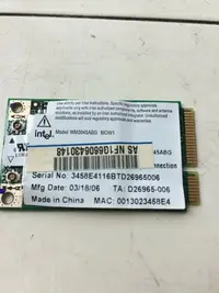 在飛比找Yahoo!奇摩拍賣優惠-Intel WM3945ABG 無線模組 Wireless 