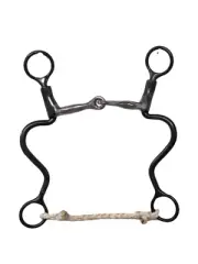 Dutton Bits Calvary Shank Straight Snaffle Bit