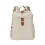 Anti-theft Waterproof Backpack for Women, Elegant 15.16 Inch Travel Bag, Casual School Bag, Oxford