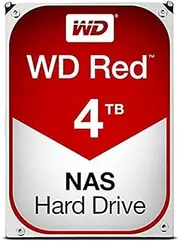 Western Digital WD40EFRX WD Red NAS Hard Drive - Hard Drive - 4 TB - Internal - 3.5 inch - SATA 6Gb/s - Buffer: 64 MB - for WD My Cloud EX2, EX4