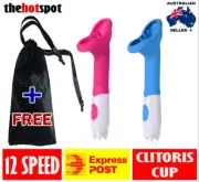 Clitoris Tongue Vibrator Nipple Massager Sex Toy Ladies Tickling Clit Clitoris