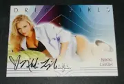 2017 Benchwarmer NIKKI LEIGH Dreamgirls #40 Silver Foil Auto PLAYBOY Playmate