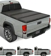 ALCYBD Professional Frp Hard Tri-Fold Truck Bed Tonneau Cover for 2007 2008 2009 2010 2011 2012 2013 2014 2015 2016 2017 2018 2019 2020 2021 Tundra 6.5Ft (78.7In) Bed