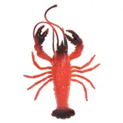 2X(Lobster Model Simulation Lobster Kids Toy - Red Q6L7)9855