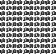 Respicefinem Supply 15×10×2 100Pcs Dc Power Socket Female Connector Electrical Parts 5.5 2.1Mm Lightweight