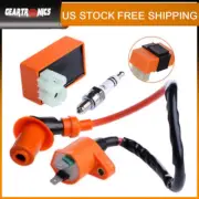 For GY6 50cc -150cc ATV SCOOTER MOPED RACING AC CDI BOX IGNITION COIL SPARK PLU!