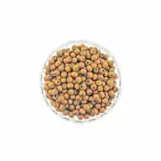 Round Wooden Beads 9mm - Natural Light Brown - 100 Beads - BD2193