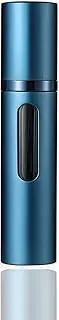 Fragrance Empty Bottle with Window,Perfume Atomiser Bottles, Travel Refillable Perfume sprayer,Refillable Non-viscous liquid Atomiser,Mini Perfume Spray Bottle (Blue)