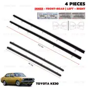 Inner Weatherstrip Door Belt Set For Toyota Corolla KE30 4Dr 1974 - 1979