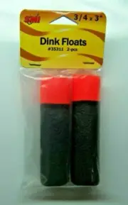 Beau-Mac Dink Drift Floats 3/4" x 3" Double Pack Steelhead Salmon Trout Bobbers