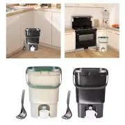 Kitchen Waste Compost Bucket 21L for Indoor Outdoor Backyard Household