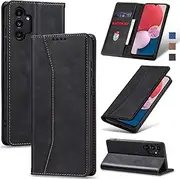 [Jasonyu] Upgraded Mobile Phone Case for Samsung Galaxy A13 5G / 4G Case [Magnetic Buckle] [Premium PU Leather] [Stand Function] [Card Slots] Protective Flip Case for Samsung A13 4G 5G Case