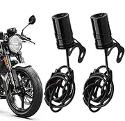 Motorcycle Angel Wing Projection Light Kit | Motorbike LED Projection Lamps | Unique Welcome Lamp with High Definition Glass Lens, Underbody Waterproof Lights for Various Models