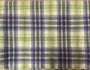 Pendleton Merino Wool Light Blanket Weight Fabric 2 yards x 67”w Blue, Pink,Grn