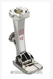 BULK OVERLOCK FOOT, #0084577200 (#12N) fits BERNINA 120 – 200 SERIES
