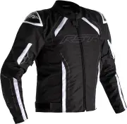 RST S-1, textile jacket waterproof , color: Black/White , size: 4XL