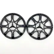 A Pair 6.5" Black ABS Speaker Covers Grilles For Car Audio DJ PA Speakers