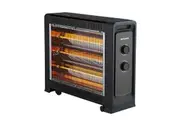Heller 2400W Quartz Radiant Heater with Fan Assist - Black (HRH2400FG)