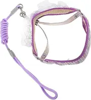 Levemolo Adjustable Cat Harness and Leash Small Dogs Puppies and Cats Durable Vest for Secure Walking Indoor and Outdoor Use Enhanced Safety Features