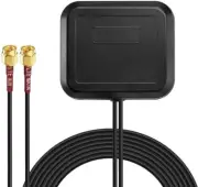 Bingfu 4G LTE Adhesive Mount MIMO Antenna Dual SMA Male for CPE Router