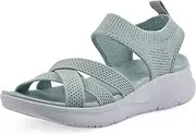 [WHITE MOUNTAIN] Fom Recovery Women's Charry Strappy Slip-On Sandal